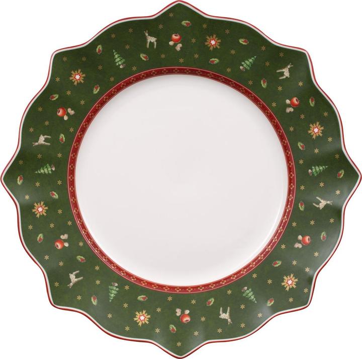 Piatto da portata verde Toy's Delight (1 x, 29 cm)