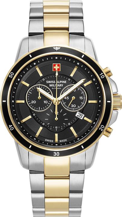 Immagine prodotto Swiss Alpine Military 7089.9147 Cronografo Uomo 44mm 10ATM (Cronografo, 44 mm)