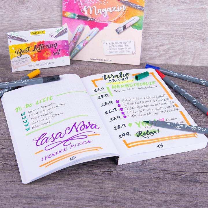 Actual product image Online Bullet Journal (A5, Dotted, Hardcover)