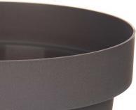 Actual product image Ibergarden gray plastic pot 14cm diameter (14 cm)
