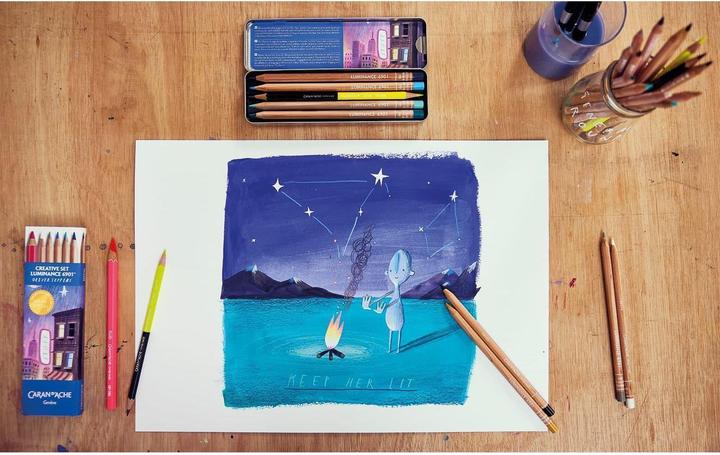 Produktbild Caran d'Ache Luminance 6901 Oliver Jeffers Sonderedition (Mehrfarbig, 10 x)