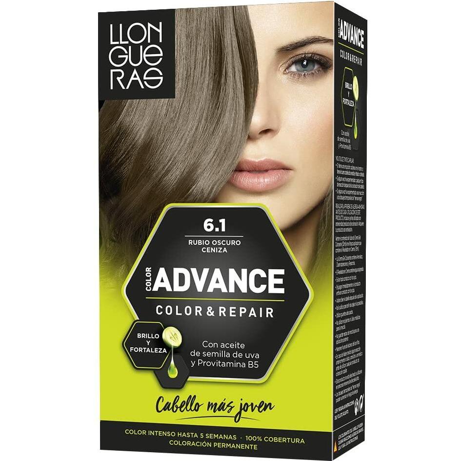 Llongueras, Haarfarbe, COLOR ADVANCE #6,1-rubio oscuro ceniza (6.1)