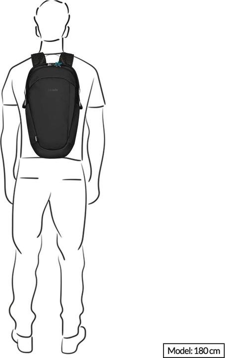 Immagine prodotto Pacsafe Zaino Eco 25L ECONYL® nero (25 l)