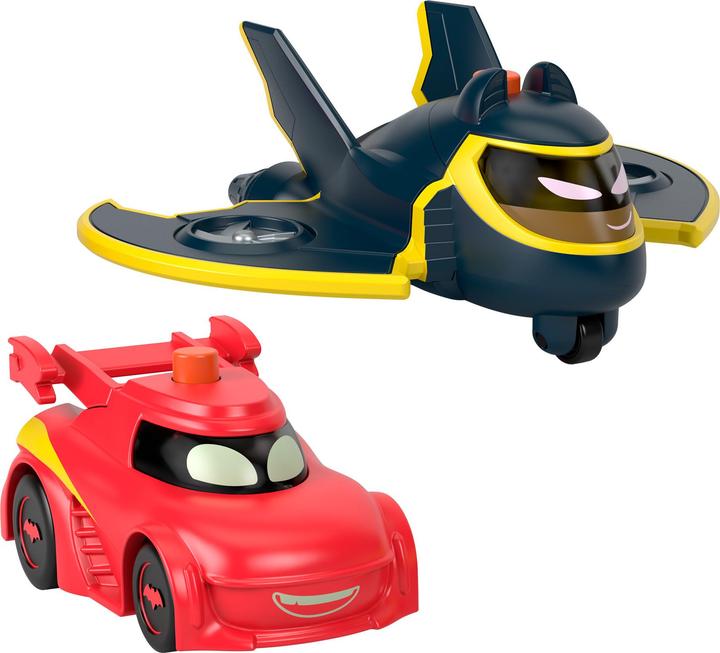 Immagine prodotto Fisher-Price Batwheels Lichteffekt Rennautos - Redbird & Friend