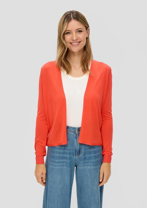 Produktbild s.Oliver Strickjacke Feinstrick-Cardigan aus reiner Viskose (34)