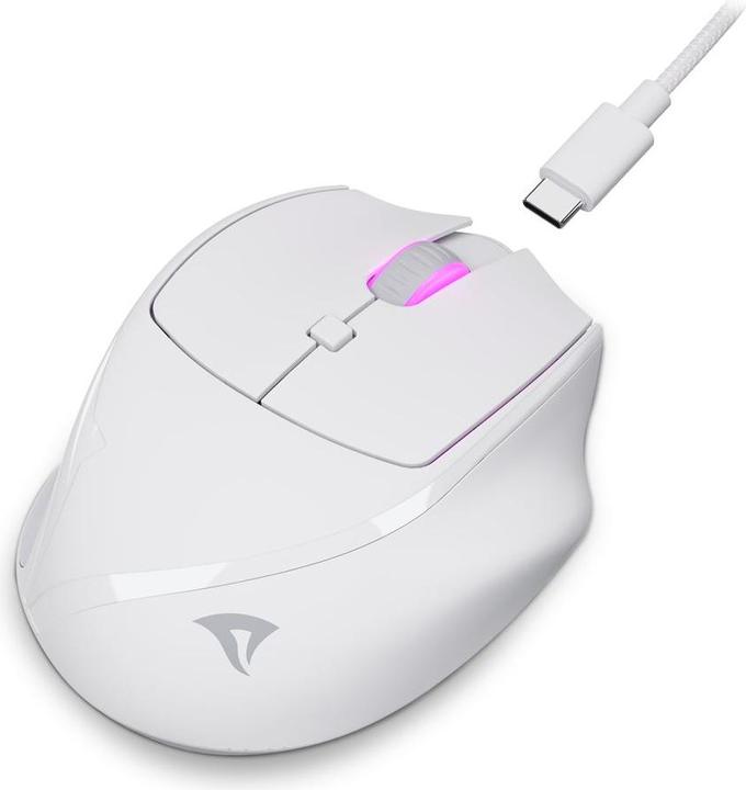 Actual product image Sharkoon OfficePal M25W White (Wireless)