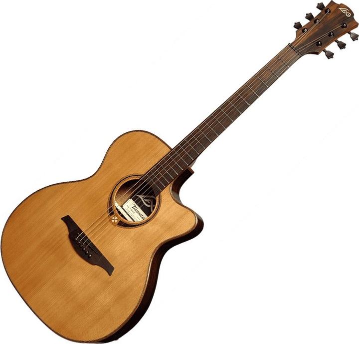 Produktbild LÂG Tramontane 118 (Akustik Gitarre, Brownwood, Khaya, Zedernholz)