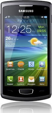 Actual product image Samsung S8600 Wave III - Metallic Grey (3 GB, 4", 5 Mpx, 3G)