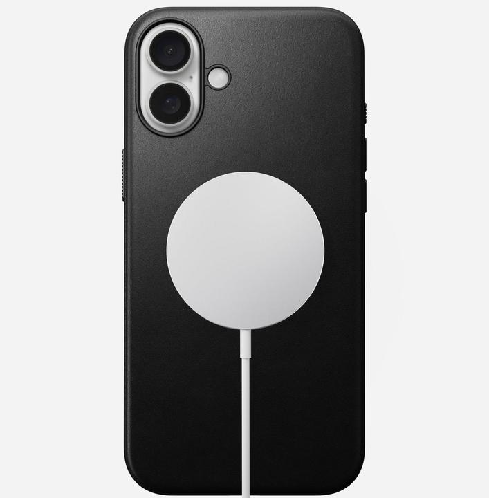 Immagine prodotto Nomad Custodia moderna in pelle per iPhone 16 Plus nero (Apple iPhone 16 Plus)