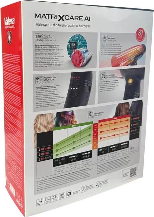 Immagine prodotto Valera Suszarka MatrixCare AI Rosso Metallizzato (2000 W)