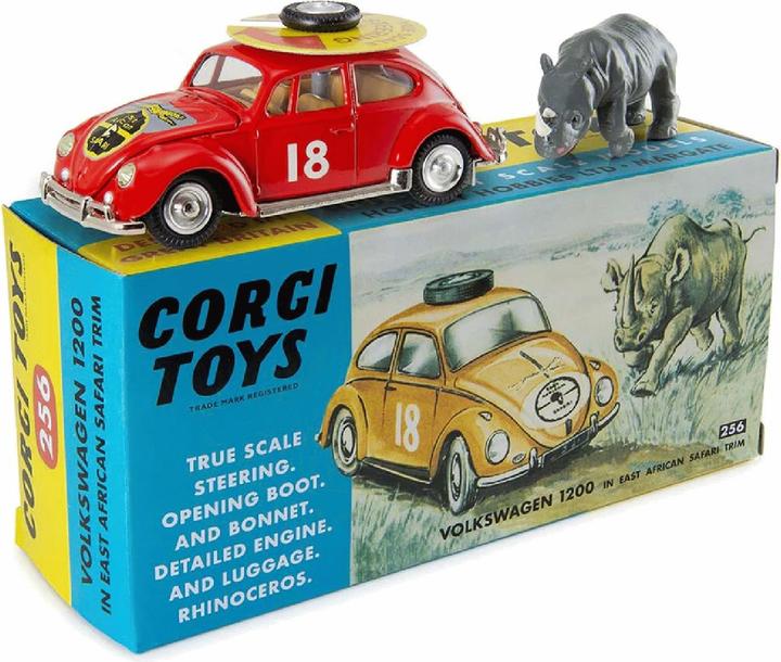 Corgi Volkswagen 1200 in East African Safari Trim 256