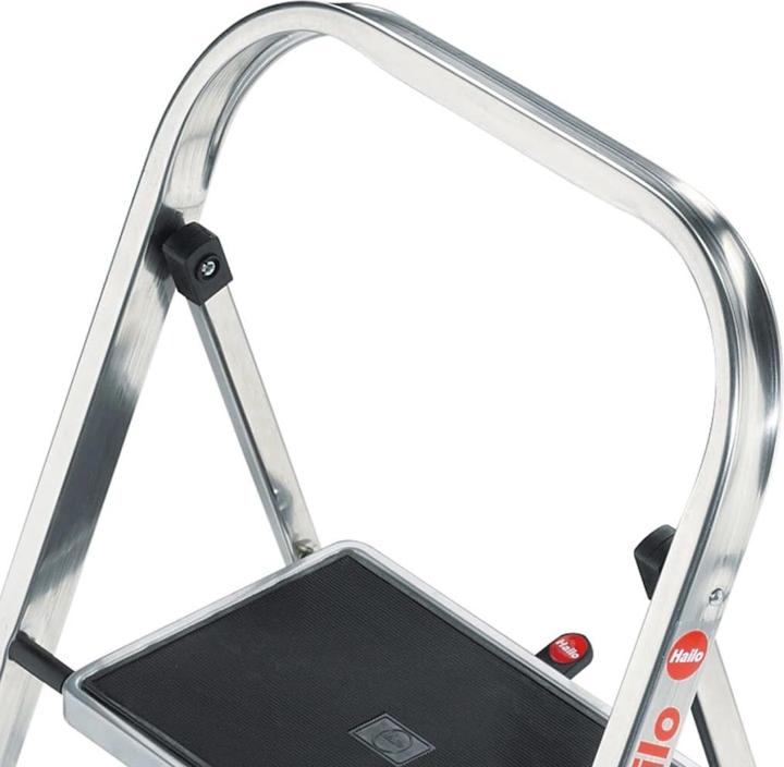 Image du produit Hailo K70 StandardLine, escabeau en aluminium, 2 marches (Échelle deux plans, 83 cm)