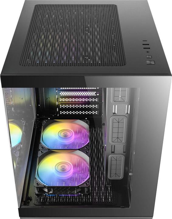 Actual product image Antec Geh CX60M ARGB B Mini Tower schwarz retail (mATX, Mini-ITX)