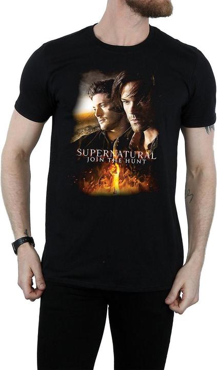 Immagine prodotto Supernatural Maglietta Uomo Join The Hunt Poster in cotone (L)