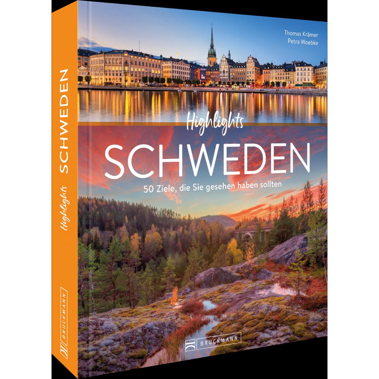 Highlights Schweden, Ratgeber von Petra Woebke, Thomas Krämer