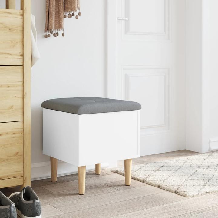 Immagine prodotto VidaXL Panca con vano portaoggetti Bianco 42x42x46 cm (42 cm)