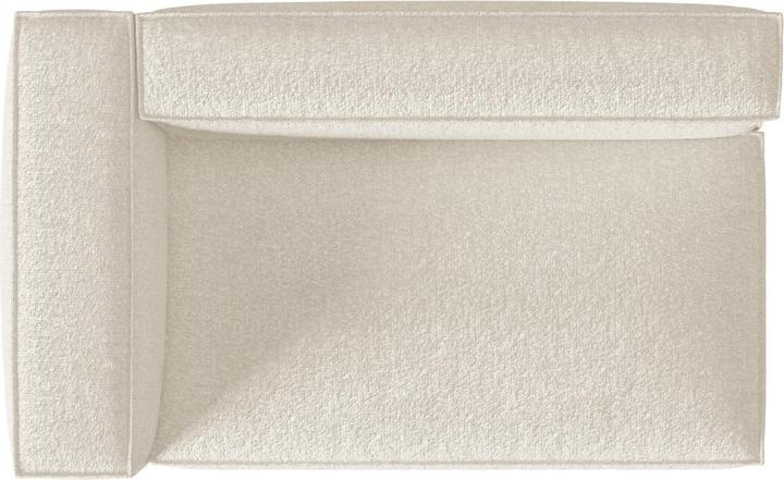 Image du produit Micadoni Canapé Modulaire Boucle Gauche, "Nuria", 3 Places, Ivoire, 110x185x72 Fabriqué en Europe (3 places)