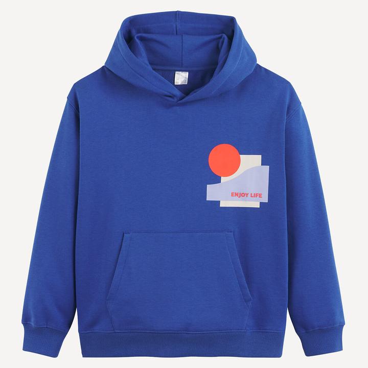 Produktbild La Redoute Collections Fleece-Kapuzenpullover (128)