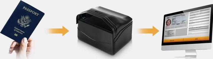 Produktbild Plustek Securescan X-Mini Passportscanner In (USB)