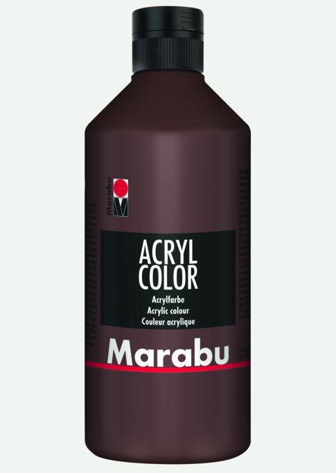 Image du produit Marabu Couleur acrylique (Brown, 500 ml)