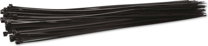 Actual product image KSS Range of cable ties polyamide 6.6, black, 385x4.8, UV-resistant, 100 pcs. (Plastic cable ties, 385 mm, 100 pcs.)