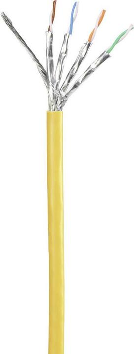 Produktbild Renkforce RF-5412138 RJ45 Netzwerkkabel, Patchkabel CAT 6 S/FTP 20.00 m Gelb mit (S/FTP, CAT6, 20 m)