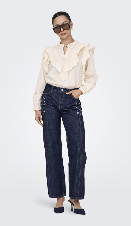 Produktbild Only ONLCOBAIN Mittlere Taille Weiter Beinschnitt Jeans Jeans mit weitem Bein (W31/L30)