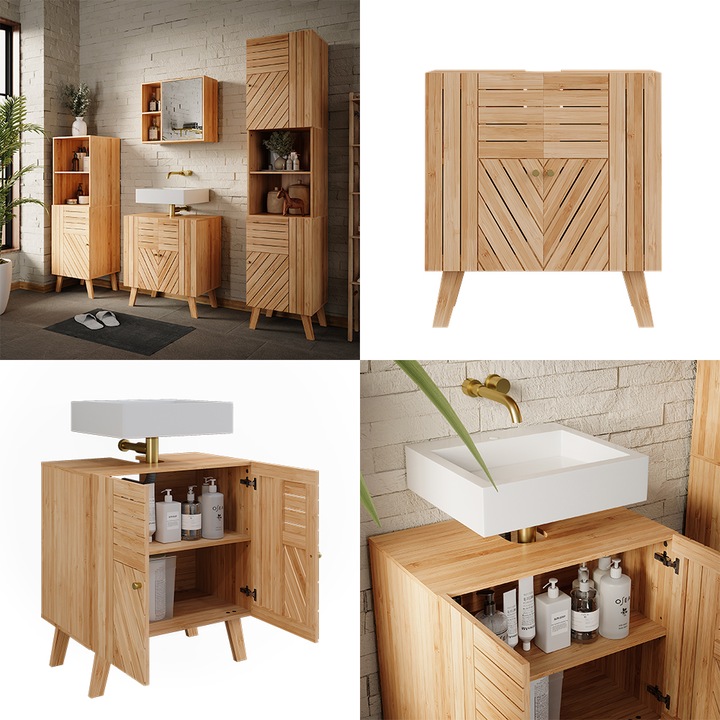 Actual product image Vicco Lucie (60 x 36 x 65 cm)