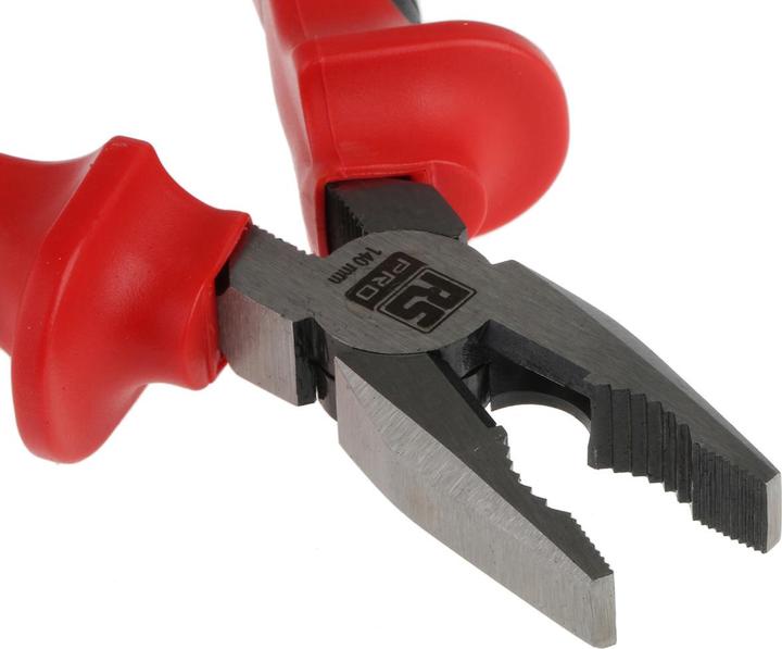 Produktbild RS PRO Zange, Kombizange, Stahl, 140 mm / Backen Gerade, für 1,6 mm Harter Draht, Weicher Draht (140 mm)