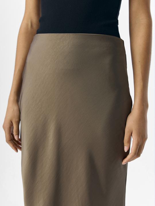 Produktbild Object Satin Maxirock (40)