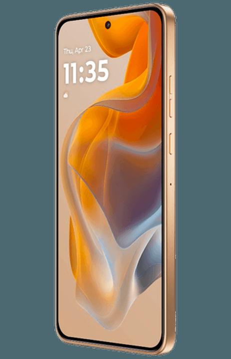 Actual product image Moto edge 50 neo Dual SIM 256/8GB 5G Pantone Latte (256 GB, PANTONE Latte, 6.36", Dual SIM, 50 Mpx, 5G)