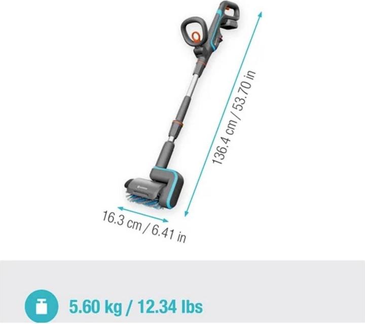 Image du produit Gardena Multi-nettoyeur sur batterie Aqua Brush Universal 04/18V P4A (Fonctionnement sur batterie, Fonctionnement sur piles)