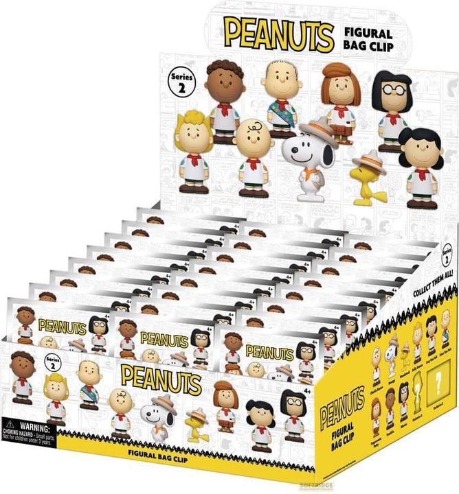 Image du produit Monogram Int. Die Peanuts 3D PVC-Taschenanhänger Snoopy Series 2 Display (24)