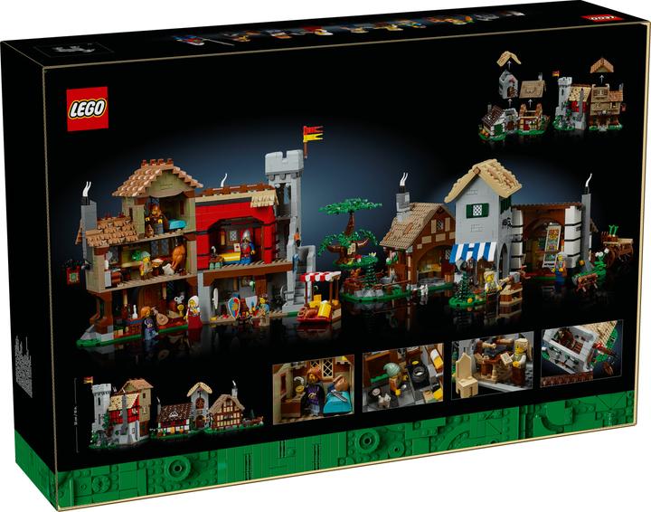 Produktbild LEGO Mittelalterlicher Stadtplatz (10332, LEGO Icons, LEGO Seltene Sets)