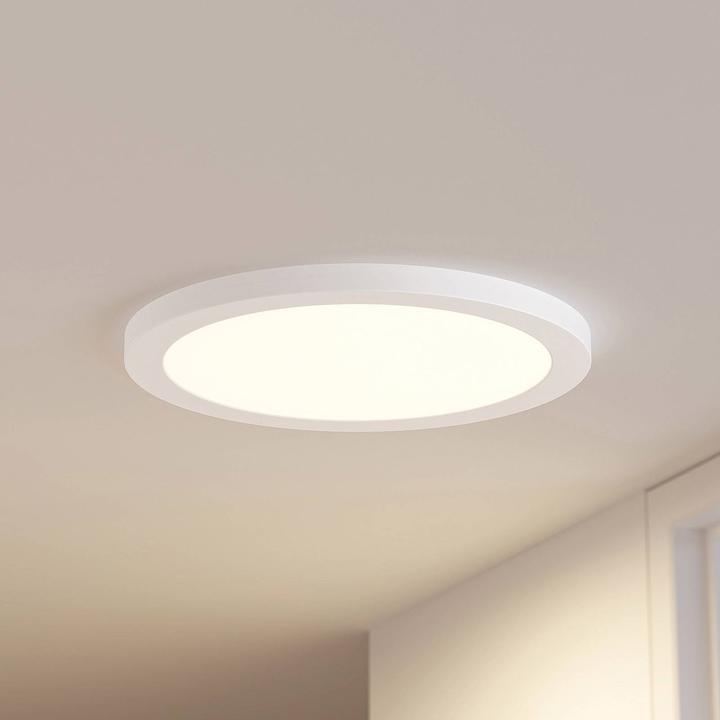 Actual product image Prios Aureka LED ceiling lamp, sensor, 33 cm (2700 lm)