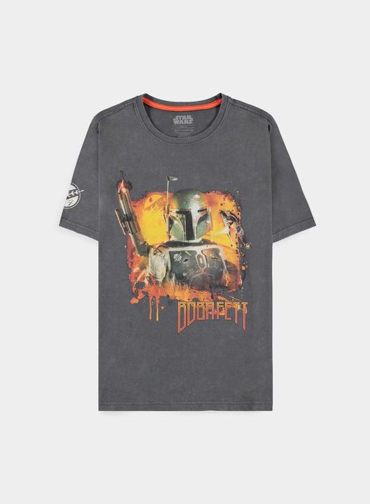 Produktbild The Mandalorian Boba Fett Acid Wash Men's Short Sleeved Tshirt (XL)