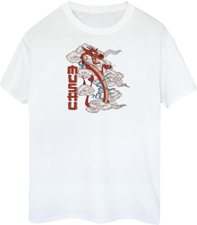 Immagine prodotto Disney Mulan Mushu Dragon Maglietta Ampia Donna (3XL)