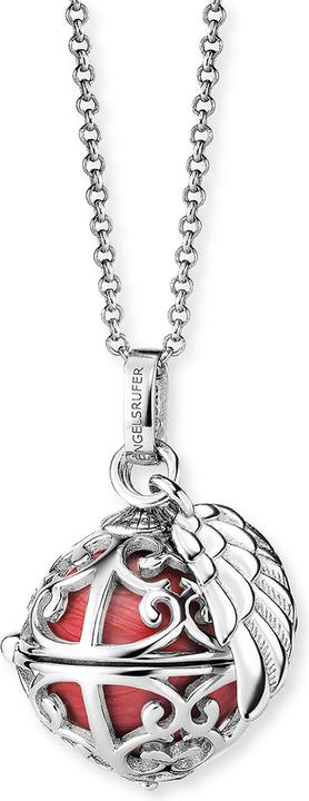 Immagine prodotto Engelsrufer Palla canterina Angelcaller con angelo d'argento (Ottone, Argento 925, 45 - 50 cm)