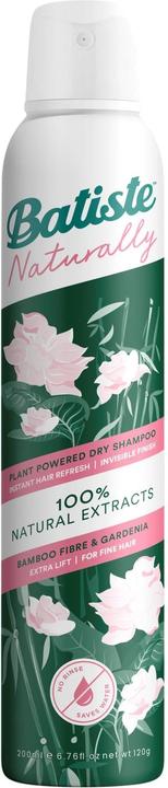 Image du produit Batiste Shampooing sec Naturally Bamboo Fibre&Gardenia (200 ml, Shampoing sec)