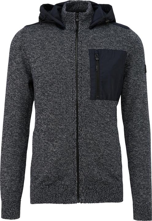 Produktbild s.Oliver Strickjacke Kapuzen-Strickjacke im Fabricmix (M)