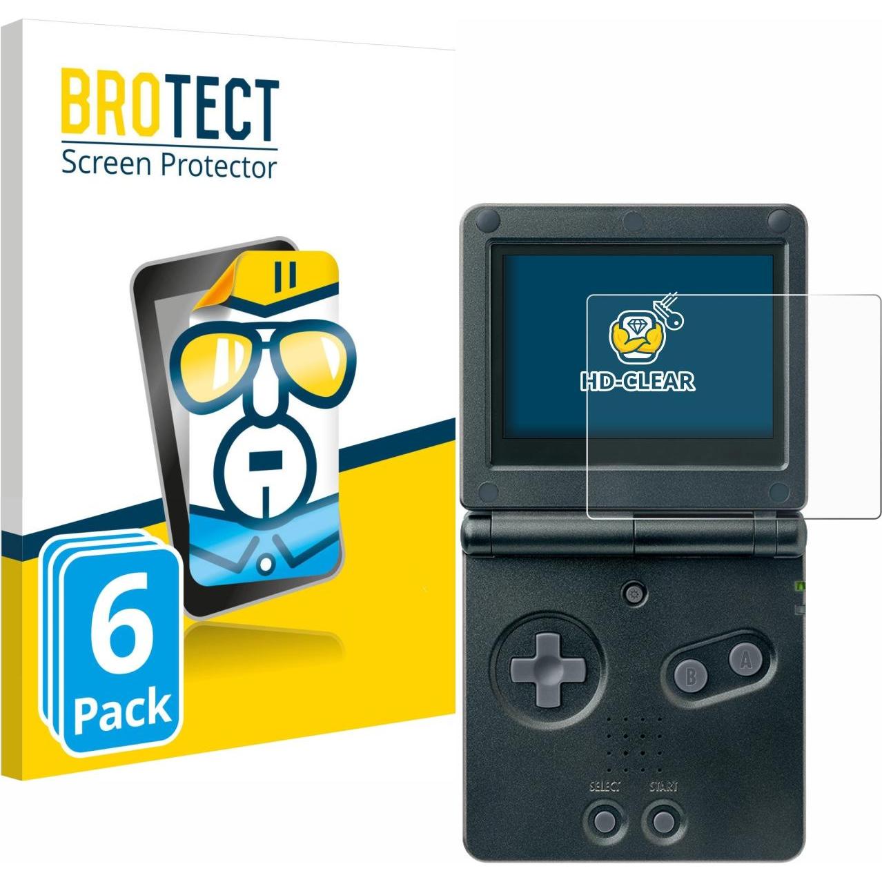 BROTECT Schutzfolie Displayschutz Klar (DSi XL), Weiteres Gaming Zubehör, Transparent