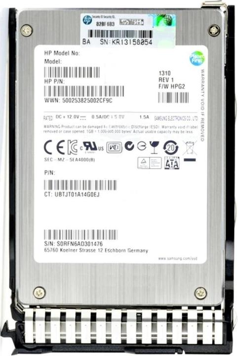 Actual product image HPE 717971-B21 Solid State Disk (480 GB, 2.5")