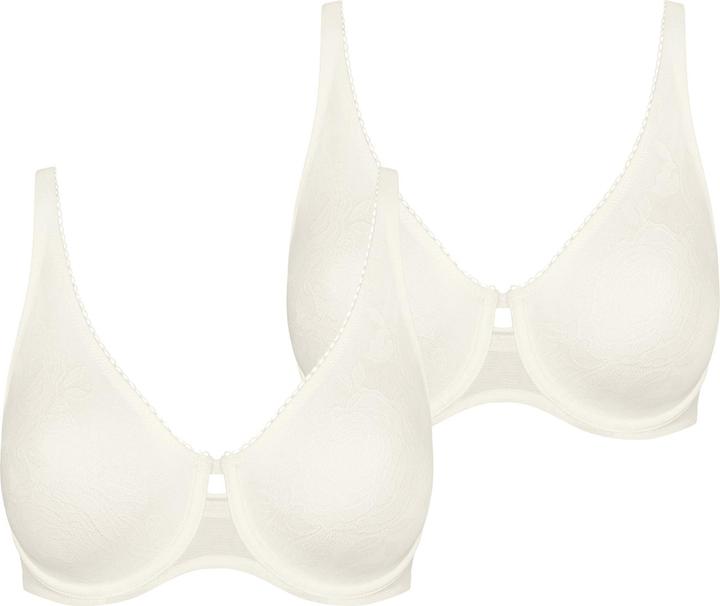 Actual product image Triumph Wild Rose Sensation underwired bra (pack of 2, 85 C)