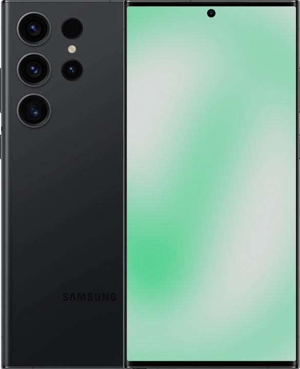 Produktbild Revendo Samsung Galaxy S23 Ultra (256 GB, Phantom Black, 6.80", 200 Mpx, C / Gut)