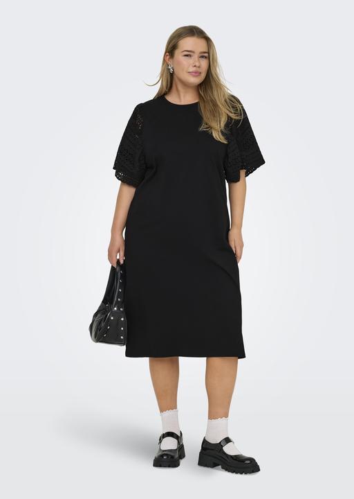 Actual product image Only Normal geschnitten Rundhals Langes Kleid Kleid (L)