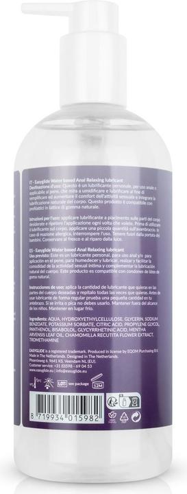 Productafbeelding EasyGlide Anaal Ontspannend Glijmiddel 500 ml (500 ml)