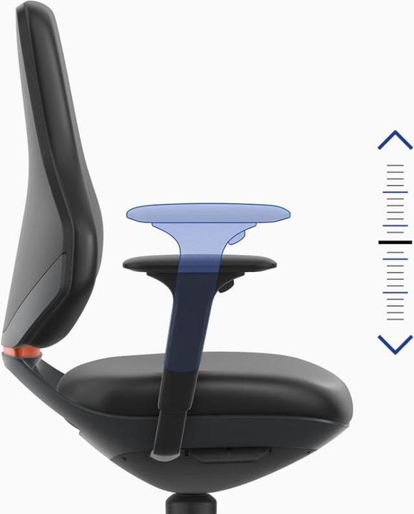 Image du produit Bimos Armlehne passend für Arbeitsdrehstuhl Texon Multifunktional schwarz