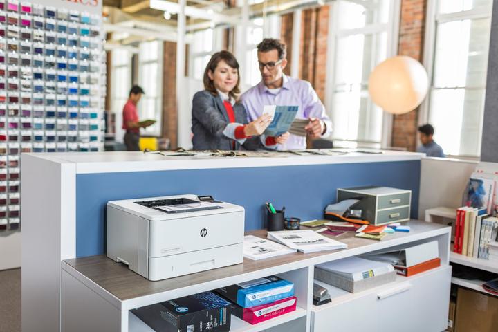 Actual product image HP M402dne LaserJet Pro (Laser, Black and white)