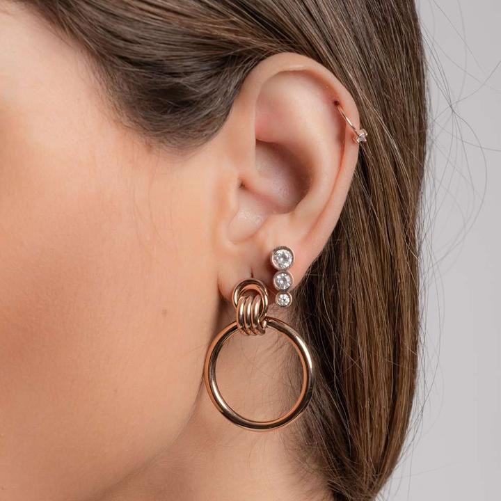 Immagine prodotto Bijouteria Piercing orecchio (Acciaio inossidabile, Rivestimento PVD, Vetro (di orologio))