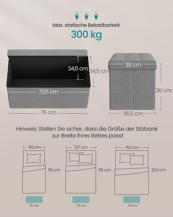 Produktbild Songmics Foldy (76 cm)